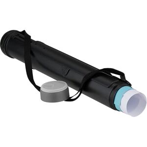 Relaxdays Adjustable Tube, 50–108 cm, Ø 8.5 cm, for Transporting Posters and Artworks up to DIN A0, Black/Grey, 108 x 8.5 x 8.5 cm Relaxdays Adjustable Tube, 50–108 cm, Ø 8.5 cm, for Transporting Posters and Artworks up to DIN A0, Black/Grey, 108 x 8.5 x 8.5 cm