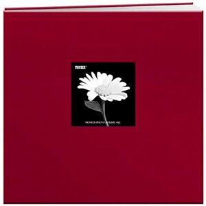Pioneer Scrapbook, fabric, cardstock, Apple Red, 12" x 12 Pioneer Scrapbook, fabric, cardstock, Apple Red, 12" x 12