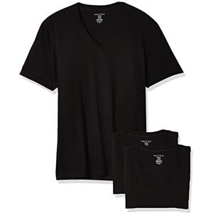 Nautica Men's Cotton V-Neck 3-Pack T-Shirt Undershirt, Black New, Medium (Pack of 3) Nautica Men's Cotton V-Neck 3-Pack T-Shirt Undershirt, Black New, Medium (Pack of 3)