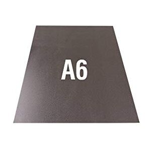 FIRST4MAGNETS Magnet Expert® 3M Self Adhesive Flexible A6 Magnetic Sheet (148 x 105 x 0.85mm) (Pack of 10) FIRST4MAGNETS Magnet Expert® 3M Self Adhesive Flexible A6 Magnetic Sheet (148 x 105 x 0.85mm) (Pack of 10)