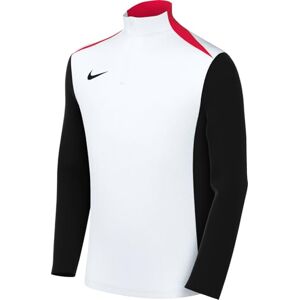 Nike FD7671-100 Dri-FIT Academy Pro 24 Drill Top K Sweatshirt Unisex WHITE/BLACK/BRIGHT CRIMSON/BLACK Size M Nike FD7671-100 Dri-FIT Academy Pro 24 Drill Top K Sweatshirt Unisex WHITE/BLACK/BRIGHT CRIMSON/BLACK Size M