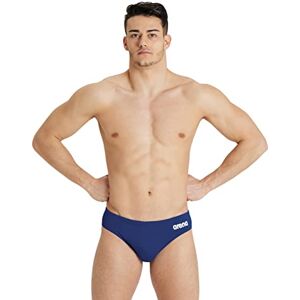 ARENA Mens Men's Team Swim Briefs Solid, Navy-White, 30 EU ARENA Mens Men's Team Swim Briefs Solid, Navy-White, 30 EU
