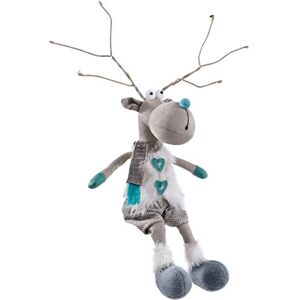 WeRChristmas Sitting Boy Reindeer Figurine, Multi-Colour, 42cm WeRChristmas Sitting Boy Reindeer Figurine, Multi-Colour, 42cm