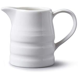 WM Bartleet & Sons 1750 T35 Porcelain Traditional Churn Jug 284ml, White WM Bartleet & Sons 1750 T35 Porcelain Traditional Churn Jug 284ml, White