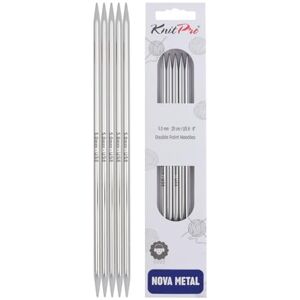 KNITPRO Nova Double Pointed Needles 8" (20cm) 5.00mm KNITPRO Nova Double Pointed Needles 8" (20cm) 5.00mm