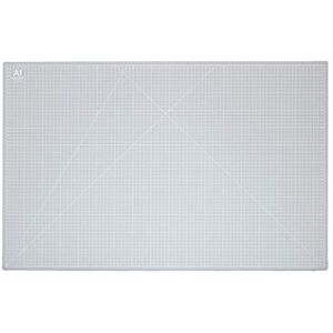 Artway A1 Cutting Mat – Self Healing – Double Sided Grid Markings in Centimetres/Inches, White,grey Artway A1 Cutting Mat – Self Healing – Double Sided Grid Markings in Centimetres/Inches, White,grey