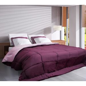 Toison d’or Toison d'or Cocoon 400 Duvet Bias Binding 220 cm x 240 cm Size, Plum/Parma Toison d’or Toison d'or Cocoon 400 Duvet Bias Binding 220 cm x 240 cm Size, Plum/Parma