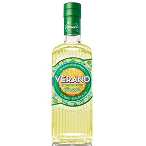Verano Pineapple Flavoured Gin, 70cl, 40 Percent ABV, Sweet and Tropical Gin, fused with Ripe Pineapple for a Refreshing Flavour, Perfect for Exotic Cocktails and Summer Drinks Verano Pineapple Flavoured Gin, 70cl, 40 Percent ABV, Sweet and Tropical Gin, fused with Ripe Pineapple for a Refreshing Flavour, Perfect for Exotic Cocktails and Summer Drinks