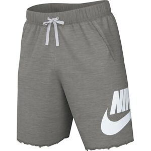 Nike DX0502-063 M NK Club Alumni HBR FT Short Pants Men's DK Grey Heather/White/White Size XL Nike DX0502-063 M NK Club Alumni HBR FT Short Pants Men's DK Grey Heather/White/White Size XL