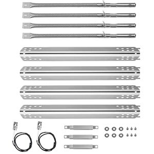 Gcostar Grill Replacement Parts for Charbroil Performance 475 4 Burner 463347017 463361017 463673017 463376217 463342119 463376018P2 G470-0004-w1 Gas Grill,Heat Plates Burner Grills Adjustable Crossover Tube Gcostar Grill Replacement Parts for Charbroil Performance 475 4 Burner 463347017 463361017 463673017 463376217 463342119 463376018P2 G470-0004-w1 Gas Grill,Heat Plates Burner Grills Adjustable Crossover Tube