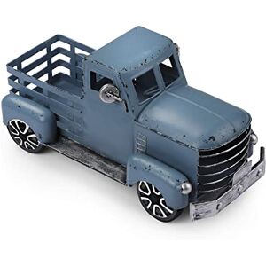 Fleecy day Vintage Truck Décor, Blue Farmhouse Car with Light Tiered Tray, Cute Metal Car Gift Pickup Truck Model for Home Decoration Table Decoration & Tabletop Storage 7 x 3 x 3 inches Fleecy day Vintage Truck Décor, Blue Farmhouse Car with Light Tiered Tray, Cute Metal Car Gift Pickup Truck Model for Home Decoration Table Decoration & Tabletop Storage 7 x 3 x 3 inches