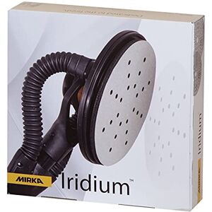 Mirka Iridium Sandpaper Ø 225mm Hook & loop, Grit 240/25 pcs/For drywall sanders, wall and ceiling sanders/Sanding of paint, putty, primer, wood, steel, mineral materials, plastic, glass fibre Mirka Iridium Sandpaper Ø 225mm Hook & loop, Grit 240/25 pcs/For drywall sanders, wall and ceiling sanders/Sanding of paint, putty, primer, wood, steel, mineral materials, plastic, glass fibre