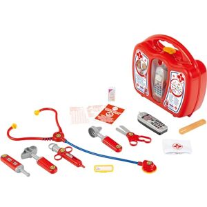 Theo Klein 4350 Doctor's Case I Robust case with Stethoscope, Syringe and much more I Battery Powered Mobile Phone with Sound I Toy for Children Aged 3 Years and up Theo Klein 4350 Doctor's Case I Robust case with Stethoscope, Syringe and much more I Battery Powered Mobile Phone with Sound I Toy for Children Aged 3 Years and up