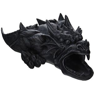 Design Toscano Ranier the Gargoyle Rainspout Gutter Downspout Extension Statue, 41 cm, Polyresin, Greystone Design Toscano Ranier the Gargoyle Rainspout Gutter Downspout Extension Statue, 41 cm, Polyresin, Greystone