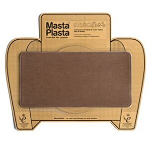 MastaPlasta Self-Adhesive Premium Leather Repair Patch Tan 20cm x 10cm (8in x 4in). Your All-in-One Instant Upholstery-Quality Leather Repair Kit for Sofas, Car Interiors, Bags & DIY MastaPlasta Self-Adhesive Premium Leather Repair Patch Tan 20cm x 10cm (8in x 4in). Your All-in-One Instant Upholstery-Quality Leather Repair Kit for Sofas, Car Interiors, Bags & DIY
