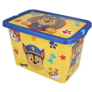 KP Pharma Paw Patrol Kids Storage Box 7L – BPA-Free Plastic Toy Storage Box with Click Lock Lid, Lightweight & Durable – Perfect for Organising Toys, Books, Blankets and Clothes (29 x 19 x 19 cm) KP Pharma Paw Patrol Kids Storage Box 7L – BPA-Free Plastic Toy Storage Box with Click Lock Lid, Lightweight & Durable – Perfect for Organising Toys, Books, Blankets and Clothes (29 x 19 x 19 cm)