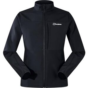 Berghaus Men's Ghlas 3.0 Softshell Jacket, Black/Black, XS Berghaus Men's Ghlas 3.0 Softshell Jacket, Black/Black, XS