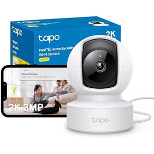 Tapo C212 Pan/Tilt Indoor Camera, 2K 3MP Security Camera, No Monthly Fee, Smart Motion Person Detection, Ethernet or Wi-Fi Connection, Advanced Night Vision,Two-way Talk, Works With Alexa & Google Tapo C212 Pan/Tilt Indoor Camera, 2K 3MP Security Camera, No Monthly Fee, Smart Motion Person Detection, Ethernet or Wi-Fi Connection, Advanced Night Vision,Two-way Talk, Works With Alexa & Google