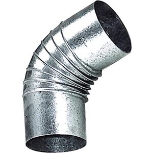 WOLFPACK 22010127 Galvanised Oven Elbow, (150mm, 45°). WOLFPACK 22010127 Galvanised Oven Elbow, (150mm, 45°).