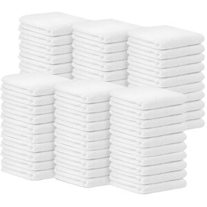 Avalon Towels Terry Cleaning Rags (14x17) inches Value Pack of 60 Made from 100% Cotton – Highly Absorbent and Durable for Multipurpose use in Cleaning Kitchens Automobiles and Industries. (White) Avalon Towels Terry Cleaning Rags (14x17) inches Value Pack of 60 Made from 100% Cotton – Highly Absorbent and Durable for Multipurpose use in Cleaning Kitchens Automobiles and Industries. (White)