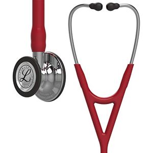 3M Cardiology IV Diagnostic Stethoscope, Mirror-Finish Chestpiece and Stem, Burgundy Tube, Stainless Headset, 27 inch, 6170 3M Cardiology IV Diagnostic Stethoscope, Mirror-Finish Chestpiece and Stem, Burgundy Tube, Stainless Headset, 27 inch, 6170