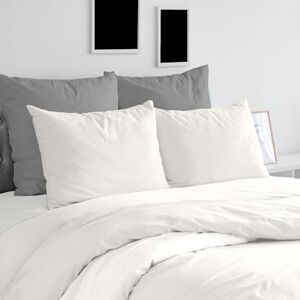 Ruggeri Duvet Cover Set 100% Pure Cotton Made in Italy Let's Color Collection! (Double, White) Ruggeri Duvet Cover Set 100% Pure Cotton Made in Italy Let's Color Collection! (Double, White)