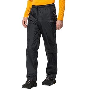Jack Wolfskin Rainy Day Pants Hiking Trousers, Black, XXL Jack Wolfskin Rainy Day Pants Hiking Trousers, Black, XXL
