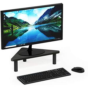 Furinno Turn-N-Tube Corner Monitor Riser Stand, Espresso/Black Furinno Turn-N-Tube Corner Monitor Riser Stand, Espresso/Black