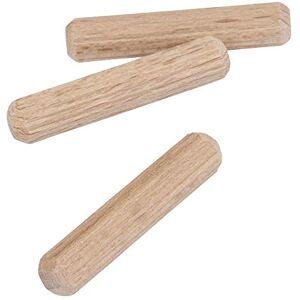 Trend Beech Wood Dowels, Pack of 500, 8mm Diameter x 30mm Length, Grooved for Efficient Gluing of MDF & Chipboard Joinery, DWL/2/500 Trend Beech Wood Dowels, Pack of 500, 8mm Diameter x 30mm Length, Grooved for Efficient Gluing of MDF & Chipboard Joinery, DWL/2/500