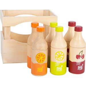 Small Foot 11739 Crate of Bottles fresh made of wood, play store accessories, role-playing toy for kids aged 3+ years Small Foot 11739 Crate of Bottles fresh made of wood, play store accessories, role-playing toy for kids aged 3+ years