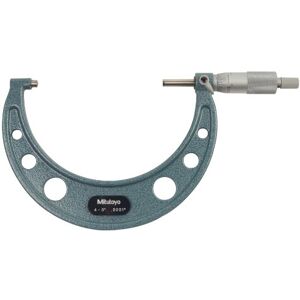 Mitutoyo 103-219 Series-103 Outside Micrometre with Ratchet Stop, 4"-5" Range, 0.0001" Graduation Mitutoyo 103-219 Series-103 Outside Micrometre with Ratchet Stop, 4"-5" Range, 0.0001" Graduation