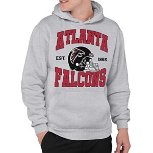 Junk Food Clothing x NFL Atlanta Falcons Team Helmet Adult Pullover Hooded Sweatshirt for Men and Women Size Medium Junk Food Clothing x NFL Atlanta Falcons Team Helmet Adult Pullover Hooded Sweatshirt for Men and Women Size Medium