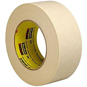 3M 202 Crepe Masking Tape, 72 mm x 50 m, Beige, Pack of 12 3M 202 Crepe Masking Tape, 72 mm x 50 m, Beige, Pack of 12