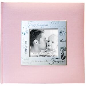 MCS MBI 846611 Fabric Expressions Photo Album 8.5 x 8.5-Inch, Baby MCS MBI 846611 Fabric Expressions Photo Album 8.5 x 8.5-Inch, Baby