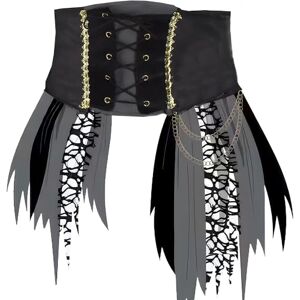 amscan 8408793 Wench Waist Cincher-One Size 76cm x 81cm Black 1 Pc amscan 8408793 Wench Waist Cincher-One Size 76cm x 81cm Black 1 Pc