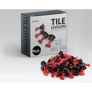 LEDSone Leveling System Kit 200pcs Reusable Tile Spacers with Wrench, Professional Tile Installation for Floors and Walls Anti-Lippage Tile Leveler Clips, Adjustable T-Pins (Small Reusable Tile levelers) LEDSone Leveling System Kit 200pcs Reusable Tile Spacers with Wrench, Professional Tile Installation for Floors and Walls Anti-Lippage Tile Leveler Clips, Adjustable T-Pins (Small Reusable Tile levelers)
