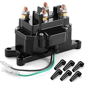 ovsor 12V 250A Winch Solenoid Relay Contactor Thumb Truck for ATV UTV 2000-5000lbs Winch with 6 Protecting Caps ovsor 12V 250A Winch Solenoid Relay Contactor Thumb Truck for ATV UTV 2000-5000lbs Winch with 6 Protecting Caps