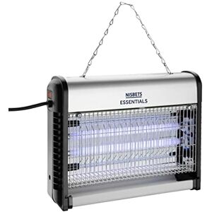 NISBETS Essentials FD499 16 Watt Commercial Grade Fly and Insect Pest Killer 50m² Coverage UV Bulbs: 2 x 8 Watt Spare Bulb P191 NISBETS Essentials FD499 16 Watt Commercial Grade Fly and Insect Pest Killer 50m² Coverage UV Bulbs: 2 x 8 Watt Spare Bulb P191