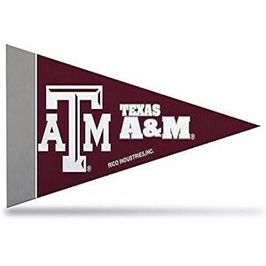Rico Industries NCAA Texas A&M Aggies 8-Piece 4-Inch by 9-Inch Classic Mini Pennant Décor Set Rico Industries NCAA Texas A&M Aggies 8-Piece 4-Inch by 9-Inch Classic Mini Pennant Décor Set