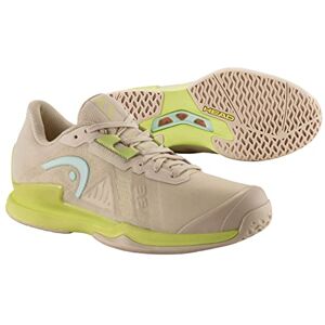 HEAD Women's Sprint Pro 3.5 Tennis Shoe, Macadamia Lime, 43 EU HEAD Women's Sprint Pro 3.5 Tennis Shoe, Macadamia Lime, 43 EU