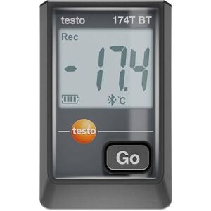 Testo 174 T BT Mini temperature data logger with Bluetooth® and app connection (black) Testo 174 T BT Mini temperature data logger with Bluetooth® and app connection (black)