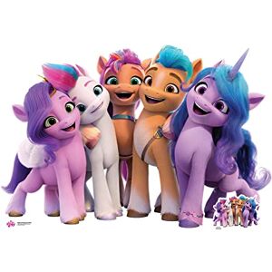 STAR CUTOUTS SC4240 My Little Pony Star Mini Group Cardboard Cut Out With Mini STAR CUTOUTS SC4240 My Little Pony Star Mini Group Cardboard Cut Out With Mini