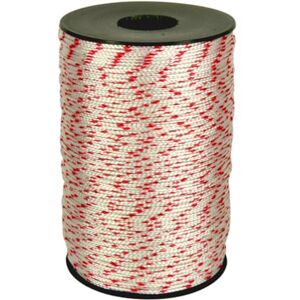 Corderie Italiane 6003472 – 00 Nylon Rope, 1.8 MM-500 MT, in The Reel, White/Red Corderie Italiane 6003472 – 00 Nylon Rope, 1.8 MM-500 MT, in The Reel, White/Red