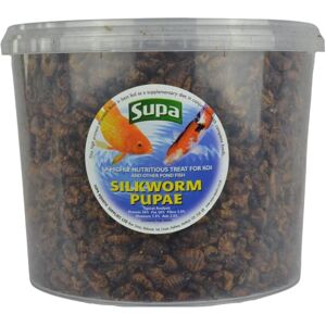 Supa Koi Silkworm Pupae, 3 Litre Bucket A Highly Nutritious 100% Natural Protein Rich Treat Food For Koi And Other Pond Fish Supa Koi Silkworm Pupae, 3 Litre Bucket A Highly Nutritious 100% Natural Protein Rich Treat Food For Koi And Other Pond Fish