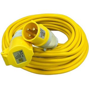 Semloh Electrics Yellow 14m 2.5mm 110V Site Lead Semloh Electrics Yellow 14m 2.5mm 110V Site Lead