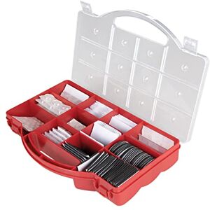 HELPMATE Anti-Slip Pads and Rubber buffers Box, 330-piece Assortment case, Floor Protectors, Furniture Protectors, Noise reducers, self-Adhesive, Bumpers, Slip-Resistant, Black, White & Transparent HELPMATE Anti-Slip Pads and Rubber buffers Box, 330-piece Assortment case, Floor Protectors, Furniture Protectors, Noise reducers, self-Adhesive, Bumpers, Slip-Resistant, Black, White & Transparent