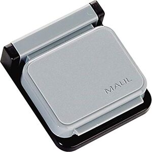 MAUL Magnetic Clip S, Automatic Magnetic snap-Shut System, self-Adhesive, 36 x 40 x 12 mm, Grey, 10 Pieces MAUL Magnetic Clip S, Automatic Magnetic snap-Shut System, self-Adhesive, 36 x 40 x 12 mm, Grey, 10 Pieces