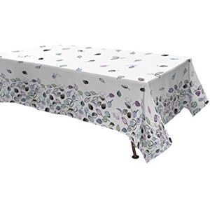 Italian Bed Linen Datex TV8-150, Panama Digital Printed Tablecloth, 150 x 150 cm, White Italian Bed Linen Datex TV8-150, Panama Digital Printed Tablecloth, 150 x 150 cm, White