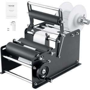 VEVOR Manual Round Labeling Machine, 15-20pcs/min, Bottle Label Applicator for Round Bottles, Adjustable Manual Round Bottle Labeler Suitable for Bottle Diameter 0.78-4.72 inches (with Pressing Bar) VEVOR Manual Round Labeling Machine, 15-20pcs/min, Bottle Label Applicator for Round Bottles, Adjustable Manual Round Bottle Labeler Suitable for Bottle Diameter 0.78-4.72 inches (with Pressing Bar)