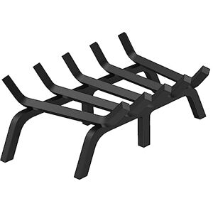 VEVOR 21 inch Heavy Duty Grate with 6 Support Legs, 3/4’’ Solid Powder-Coated Steel Bars, Log Firewood Burning Rack Holder for Indoor and Outdoor Fireplace, Black VEVOR 21 inch Heavy Duty Grate with 6 Support Legs, 3/4’’ Solid Powder-Coated Steel Bars, Log Firewood Burning Rack Holder for Indoor and Outdoor Fireplace, Black
